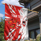 Personalized St. George Illawarra Dragons Garden Flag Dynamic Lightning Mascot Rugby Australia