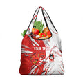 Personalized St. George Illawarra Dragons Grocery Bag Dynamic Lightning Mascot Rugby Australia