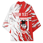 Personalized St. George Illawarra Dragons Kimono Dynamic Lightning Mascot Rugby Australia