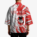 Personalized St. George Illawarra Dragons Kimono Dynamic Lightning Mascot Rugby Australia