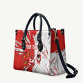 Personalized St. George Illawarra Dragons Leather Bag Dynamic Lightning Mascot Rugby Australia