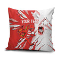 Personalized St. George Illawarra Dragons Pillow Cover Dynamic Lightning Mascot Rugby Australia