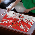 Personalized St. George Illawarra Dragons Puzzle Dynamic Lightning Mascot Rugby Australia