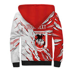 Personalized St. George Illawarra Dragons Sherpa Hoodie Dynamic Lightning Mascot Rugby Australia