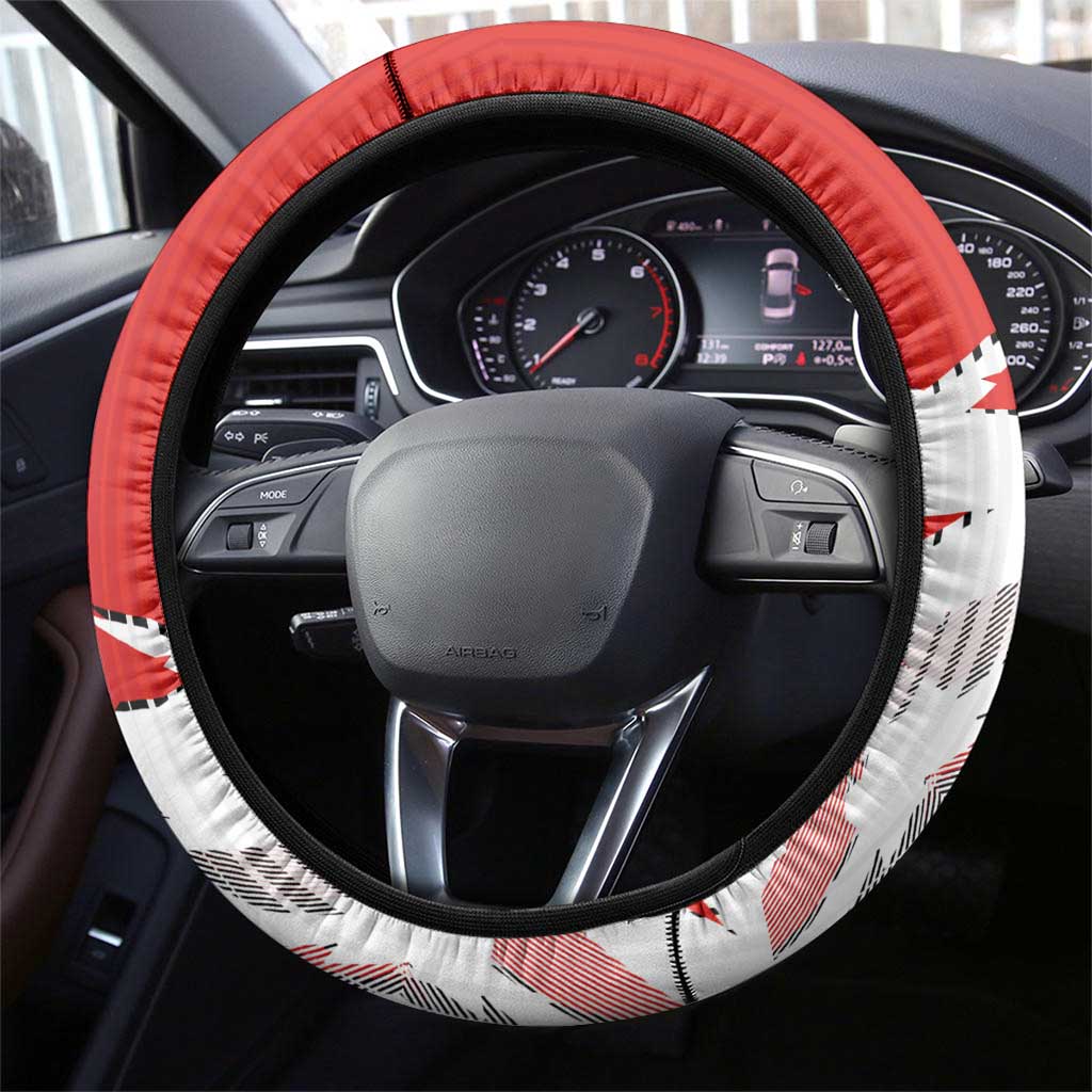 St. George Illawarra Dragons Steering Wheel Cover Dynamic Lightning Mascot Rugby Australia