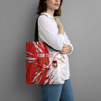 Personalized St. George Illawarra Dragons Tote Bag Dynamic Lightning Mascot Rugby Australia