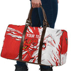 Personalized St. George Illawarra Dragons Travel Bag Dynamic Lightning Mascot Rugby Australia