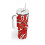 Personalized St. George Illawarra Dragons Tumbler With Handle Dynamic Lightning Mascot Rugby Australia