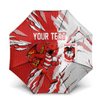 Personalized St. George Illawarra Dragons Umbrella Dynamic Lightning Mascot Rugby Australia