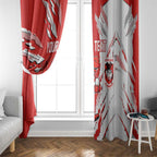 Personalized St. George Illawarra Dragons Window Curtain Dynamic Lightning Mascot Rugby Australia