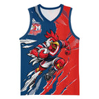 Personalized Sydney Roosters Basketball Jersey Dynamic Lightning Mascot Rugby Australia