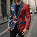Personalized Sydney Roosters Blazer Dynamic Lightning Mascot Rugby Australia