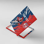 Personalized Sydney Roosters Canvas Wall Art Dynamic Lightning Mascot Rugby Australia