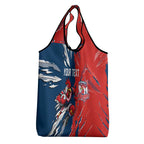 Personalized Sydney Roosters Grocery Bag Dynamic Lightning Mascot Rugby Australia