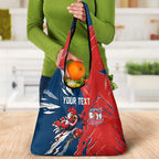 Personalized Sydney Roosters Grocery Bag Dynamic Lightning Mascot Rugby Australia