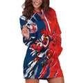 Personalized Sydney Roosters Hoodie Dress Dynamic Lightning Mascot Rugby Australia
