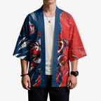 Personalized Sydney Roosters Kimono Dynamic Lightning Mascot Rugby Australia