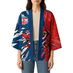 Personalized Sydney Roosters Kimono Dynamic Lightning Mascot Rugby Australia