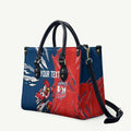 Personalized Sydney Roosters Leather Bag Dynamic Lightning Mascot Rugby Australia