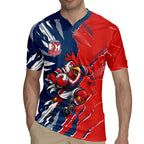 Personalized Sydney Roosters Rugby Jersey Dynamic Lightning Mascot Rugby Australia
