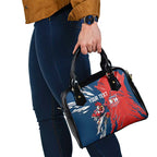 Personalized Sydney Roosters Shoulder Handbag Dynamic Lightning Mascot Rugby Australia