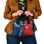 Personalized Sydney Roosters Shoulder Handbag Dynamic Lightning Mascot Rugby Australia