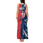 Personalized Sydney Roosters Tank Maxi Dress Dynamic Lightning Mascot Rugby Australia
