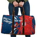 Personalized Sydney Roosters Travel Bag Dynamic Lightning Mascot Rugby Australia