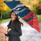Personalized Sydney Roosters Umbrella Dynamic Lightning Mascot Rugby Australia