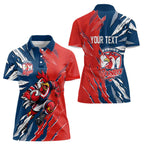 Personalized Sydney Roosters Women Polo Shirt Dynamic Lightning Mascot Rugby Australia