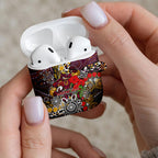 Brisbane Broncos ANZAC Day AirPods Case Aboriginal Poppy Remembrance Rugby - Lest We Forget