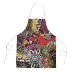 Brisbane Broncos ANZAC Day Apron Aboriginal Poppy Remembrance Rugby - Lest We Forget