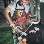 Brisbane Broncos ANZAC Day Apron Aboriginal Poppy Remembrance Rugby - Lest We Forget