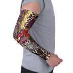 Brisbane Broncos ANZAC Day Arm Sleeves Aboriginal Poppy Remembrance Rugby - Lest We Forget