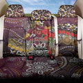 Brisbane Broncos ANZAC Day Back Car Seat Cover Aboriginal Poppy Remembrance Rugby - Lest We Forget