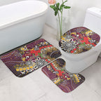 Brisbane Broncos ANZAC Day Bathroom Set Aboriginal Poppy Remembrance Rugby - Lest We Forget