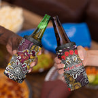 Brisbane Broncos ANZAC Day 4 in 1 Can Cooler Tumbler Aboriginal Poppy Remembrance Rugby - Lest We Forget