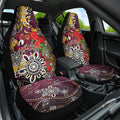 Brisbane Broncos ANZAC Day Car Seat Cover Aboriginal Poppy Remembrance Rugby - Lest We Forget