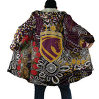 Brisbane Broncos ANZAC Day Cloak Aboriginal Poppy Remembrance Rugby - Lest We Forget