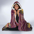 Brisbane Broncos ANZAC Day Hooded Blanket Aboriginal Poppy Remembrance Rugby - Lest We Forget
