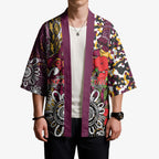 Brisbane Broncos ANZAC Day Kimono Aboriginal Poppy Remembrance Rugby - Lest We Forget