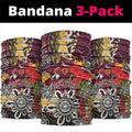 Brisbane Broncos ANZAC Day Neck Gaiter Aboriginal Poppy Remembrance Rugby - Lest We Forget