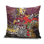 Brisbane Broncos ANZAC Day Pillow Cover Aboriginal Poppy Remembrance Rugby - Lest We Forget