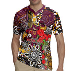 Brisbane Broncos ANZAC Day Rugby Jersey Aboriginal Poppy Remembrance Rugby - Lest We Forget
