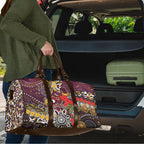 Brisbane Broncos ANZAC Day Travel Bag Aboriginal Poppy Remembrance Rugby - Lest We Forget