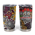 Brisbane Broncos ANZAC Day Tumbler Cup Aboriginal Poppy Remembrance Rugby - Lest We Forget