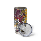 Brisbane Broncos ANZAC Day Tumbler Cup Aboriginal Poppy Remembrance Rugby - Lest We Forget