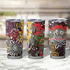 Brisbane Broncos ANZAC Day Tumbler Cup Aboriginal Poppy Remembrance Rugby - Lest We Forget