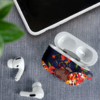Adelaide Crows ANZAC Day Tribute AirPods Case Indigenous Dot Art Poppy Remembrance Football Warrior