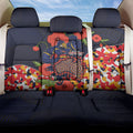 Adelaide Crows ANZAC Day Tribute Back Car Seat Cover Indigenous Dot Art Poppy Remembrance Football Warrior